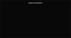 Desktop Screenshot of mariogrigorov.com