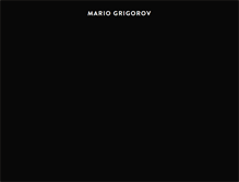 Tablet Screenshot of mariogrigorov.com
